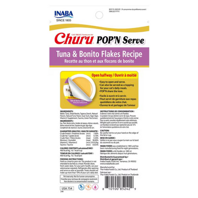 Inaba Churu Pop'n Serve Tuna With Bonito Flakes Recipe