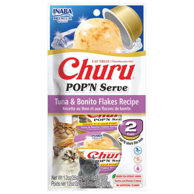 Inaba Churu Pop'n Serve Tuna With Bonito Flakes Recipe