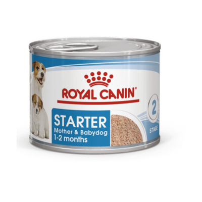 Royal Canin Canine Health Nutrition Starter Mousse Mother & Baby dog (WET FOOD - Cans) 12 x 195g