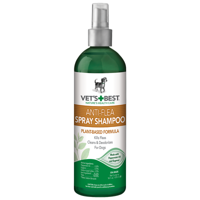 Vet's Best Natural Anti-Flea Easy Spray Shampoo (16 oz)