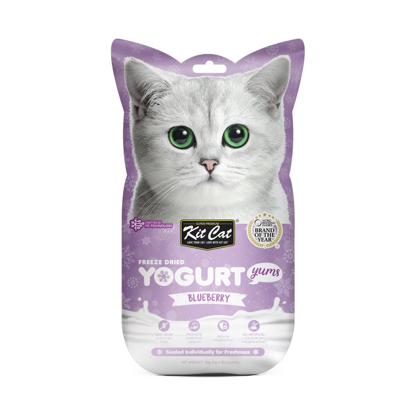 Kit Cat Freeze Dried Yogurt Yums – Blueberry