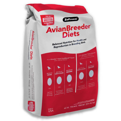 Zupreem AvianBreeder FruitBlend Parrots & Conures 40lb (18.14kg)
