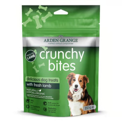 Arden Grange Crunchy Bites with Fresh Lamb Dog Treats 225g