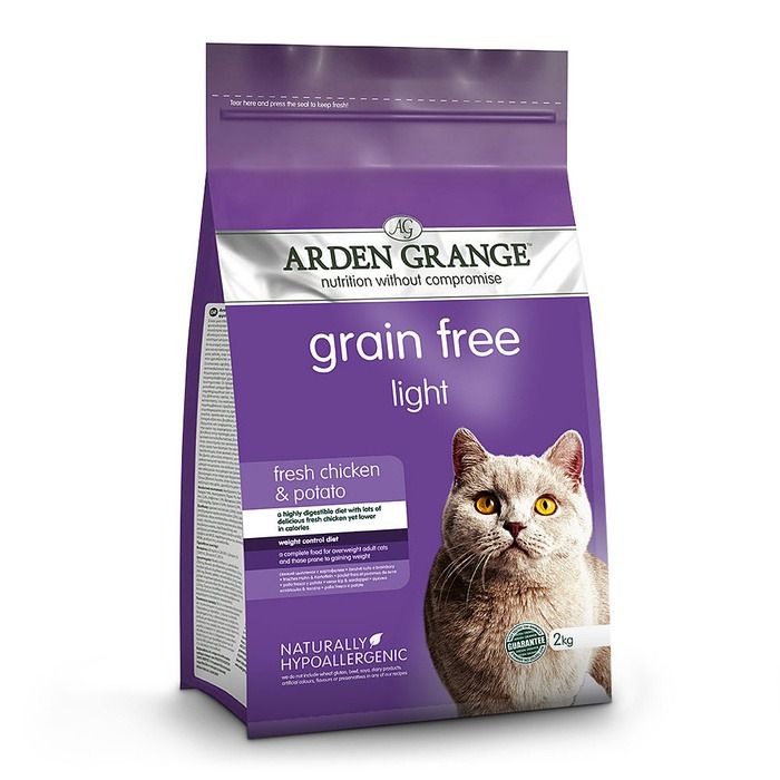 Arden Grange Grain Free Light Fresh Chicken & Potato Dry Cat Food