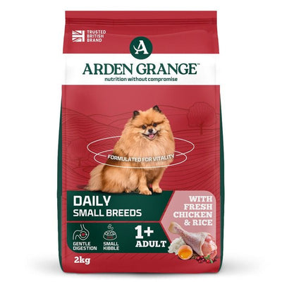 Arden Grange Daily Small Breeds Adult with Fresh Chicken & Rice Dry Dog Food