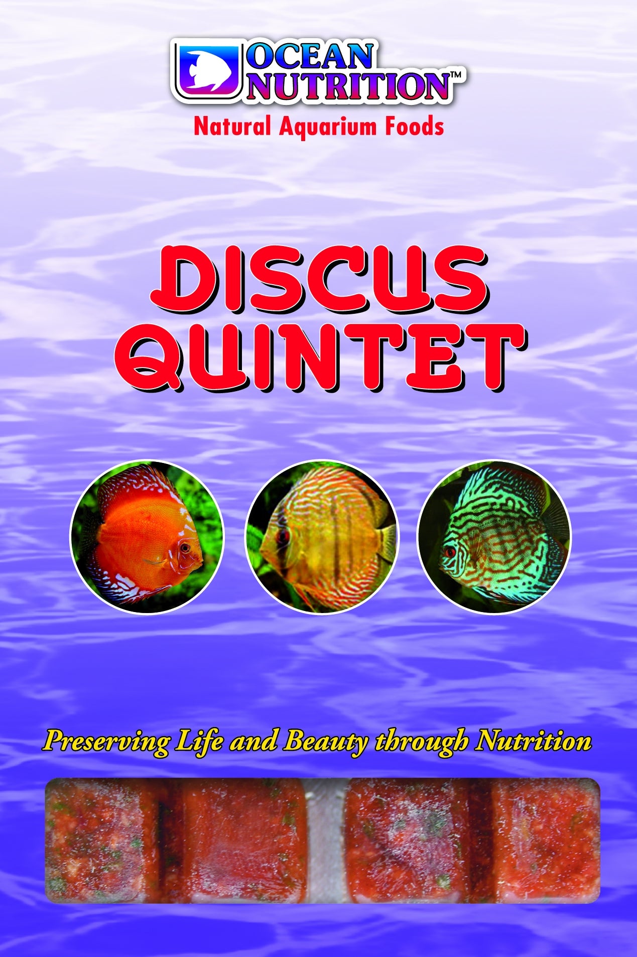 Discus Pet Ocean Nutrition Discus Quintet Fish Frozen Food 100g – PetCentral UAE