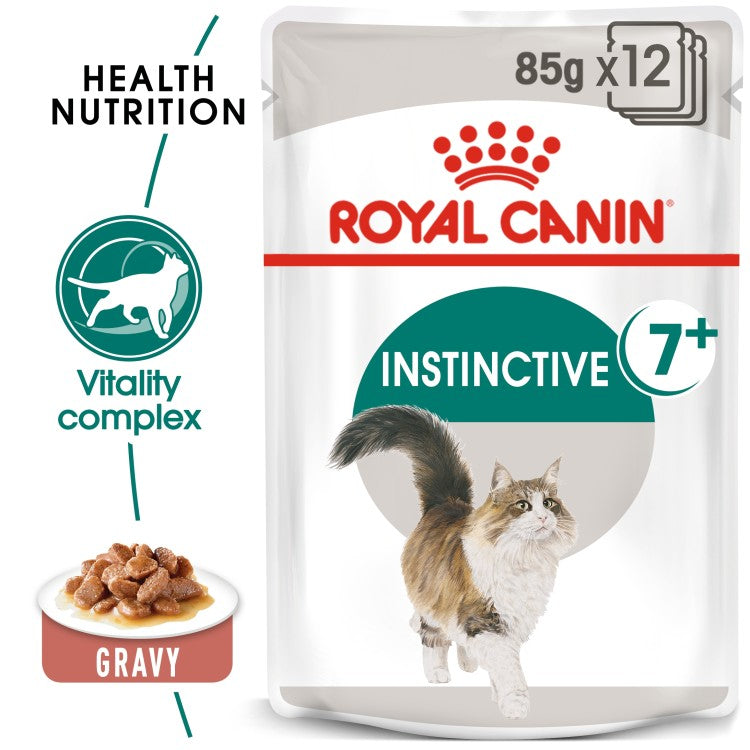 Royal Canin Feline Health Nutrition Instinctive  Gravy (WET FOOD - Pouches) 12 x 85g