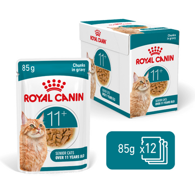Feline Health Nutrition Ageing 11+ Gravy (Wet Food - Pouches)
