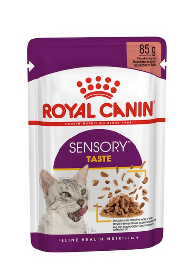 Feline Health Nutrition Sensory Taste Gravy (Wet Food - Pouches) 12 x 85 g