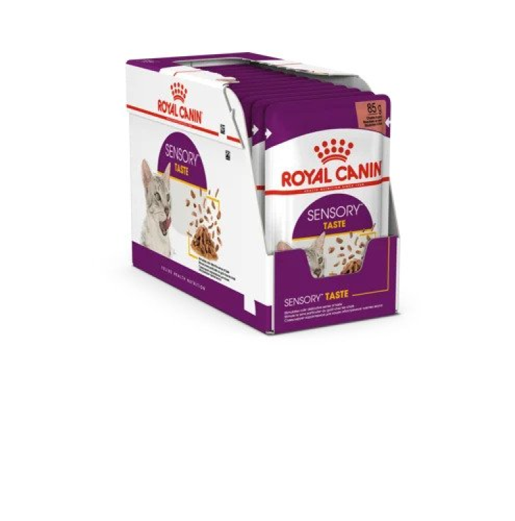 Royal Canin Feline Health Nutrition Sensory Taste Gravy (Cat Wet Food - Pouches)