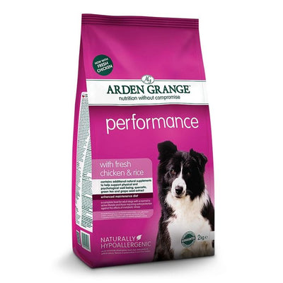Arden Grange Performance with Fresh Chicken & Rice Dry Dog Food 12KG