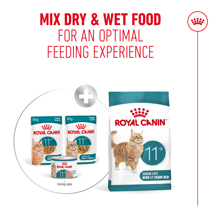 Royal Canin Feline Health Nutrition Ageing 11+ Gravy (Cat Wet Food - Pouches)