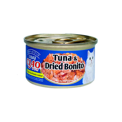 Inaba CIAO White Meat Tuna with Dried Bonito in Jelly
