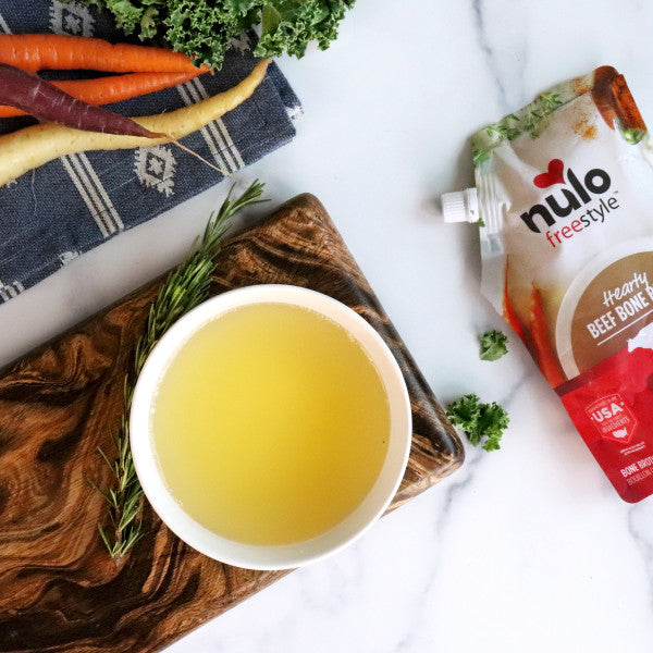 Nulo FreeStyle Dog Cat Beef Bone Broth 20 fl oz Pouch