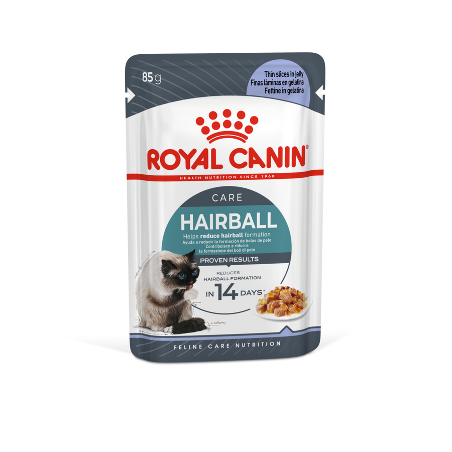 Royal Canin Feline Care Nutrition Hairball Care Jelly (Wet Food - Pouches)