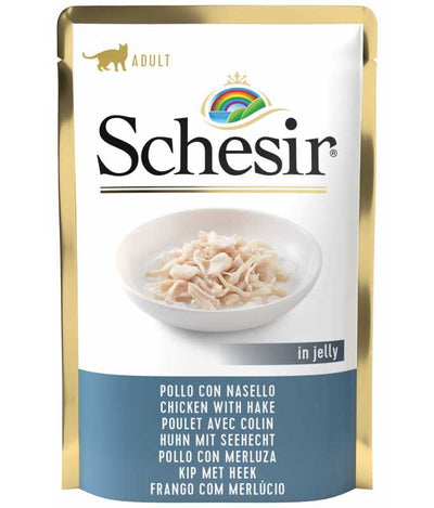 Schesir Cat Pouch Chicken with Cod 85g 