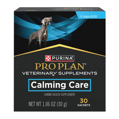 Purina Pro Plan Veterinary Supplements Calming Care Dog Probiotic Anxiety Supplement 30 SACHETS X 1 G