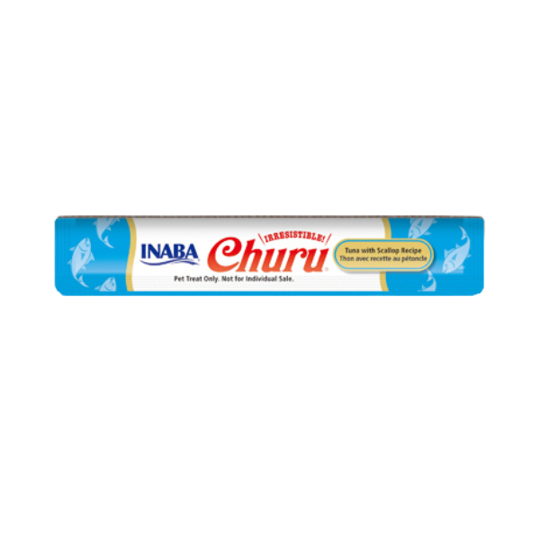 Inaba Churu Tuna Recipe with Seafood Flavor 4PCS/PK - 56g