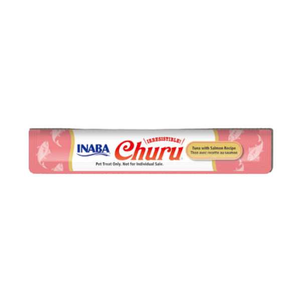 Inaba Churu Tuna with Salmon Recipe 4PCS/PK - 56g