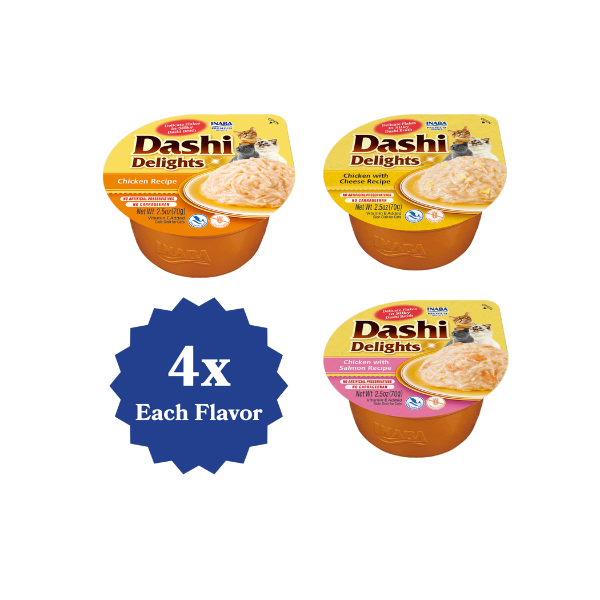 Inaba Dashi Delight Chicken Variety 12PCS/PK