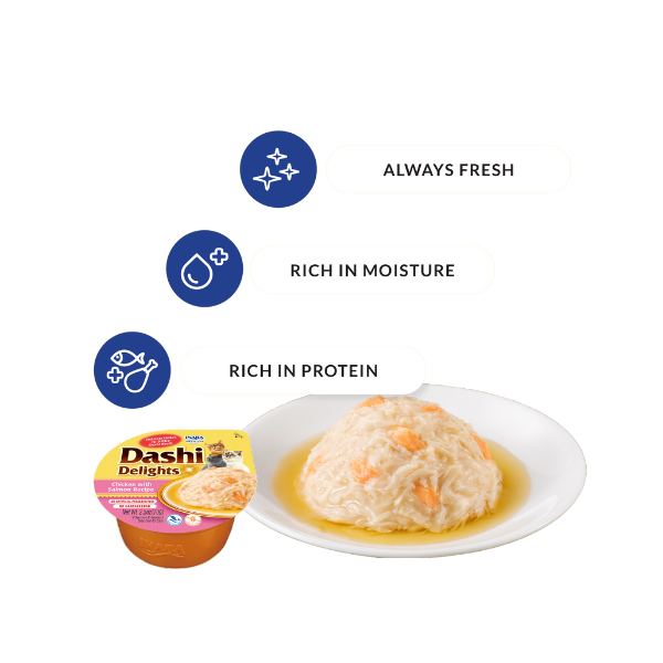Inaba Dashi Delight Chicken with Salmon Recipe 70G