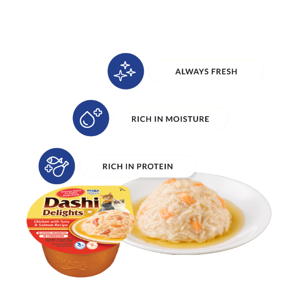 Inaba Dashi Delight Tuna Variety 12PCS/PK