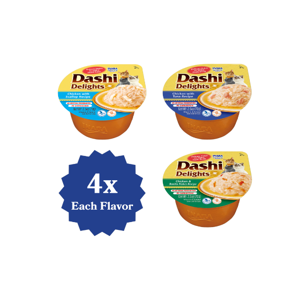 Inaba Dashi Delight Seafood Variety 12PCS/PK