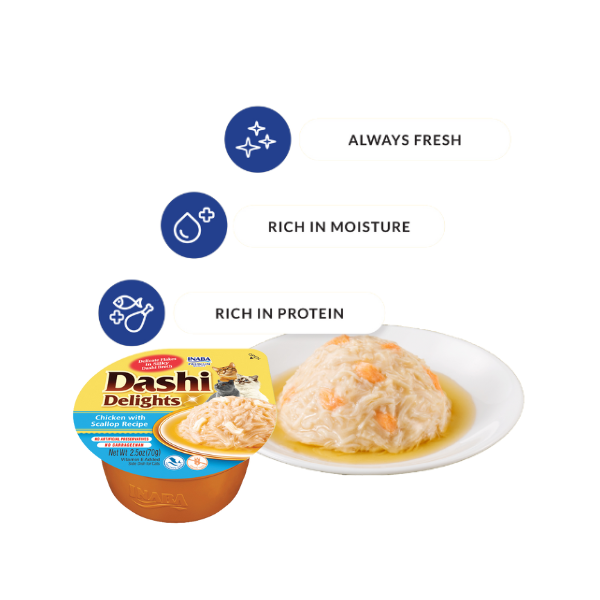 Inaba Dashi Delight- Chicken with Scallop Recipe 70G