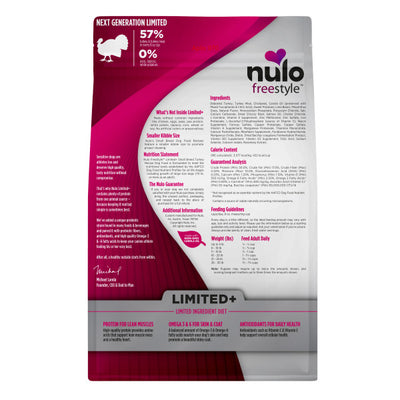 Nulo FreeStyle Limited+ Small Breed Dog Turkey