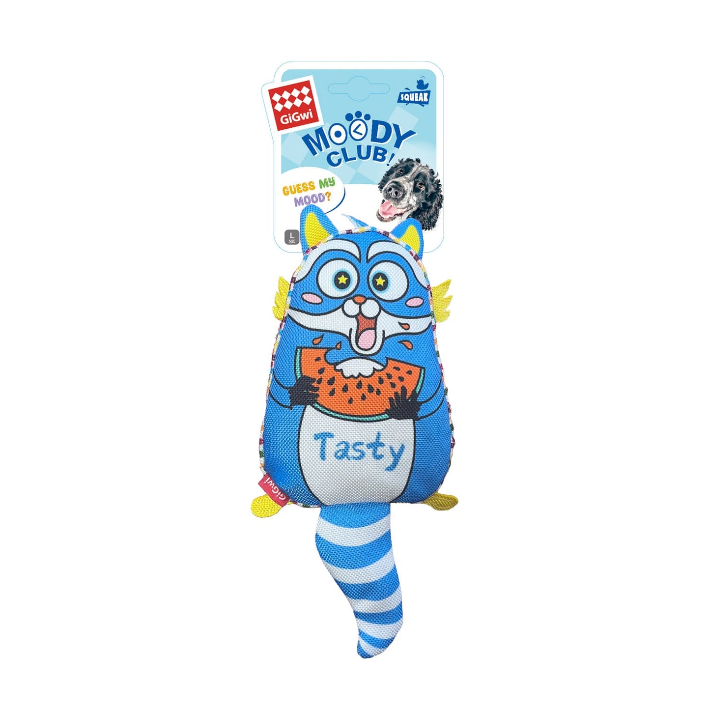 GiGwi Moody Club Raccoon - Large