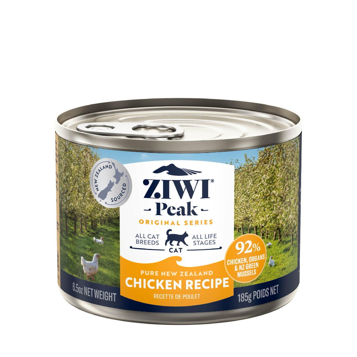ZIWI Peak Chicken Recipe Wet Cat Food 185G/NA