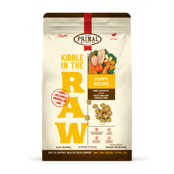 Primal Puppy Chicken Kibble in the Raw - PetCentral UAE