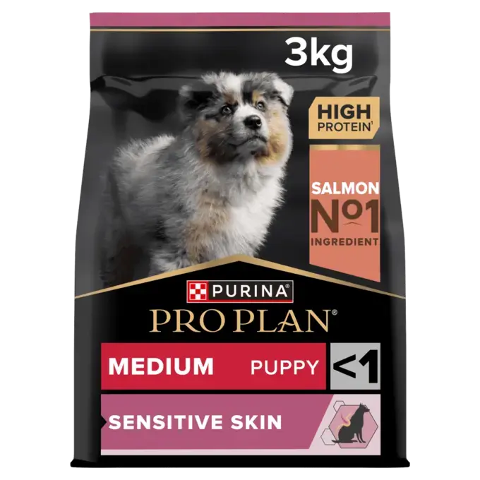 Purina Pro Plan Medium Puppy Sensitive Skin Salmon Dry Dog Food