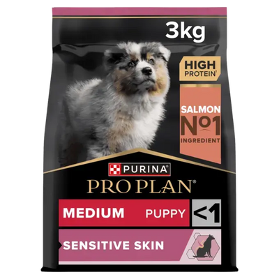 Purina Pro Plan Medium Puppy Sensitive Skin Salmon Dry Dog Food