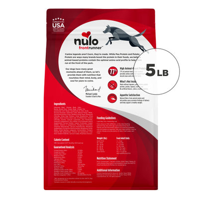 Nulo Frontrunner Adult Dog with Beef, Barley & Lamb