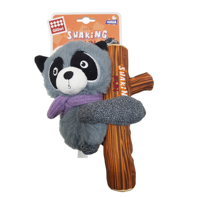 GiGwi Plush toy with squeaker inside - Raccoon