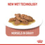 Royal Canin  Feline Health Nutrition Indoor 7 (WET FOOD - Pouches) 12 x 85g