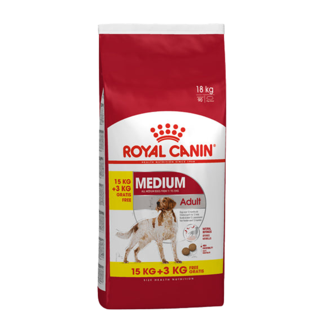 Royal Canin Medium Adult 15+3 KG Dog Food UAE Buy PetCentral