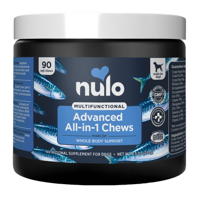 Nulo Multifunctional Advanced All-in-1 Soft Chew for Dogs - 270g (90 Ct) Jar