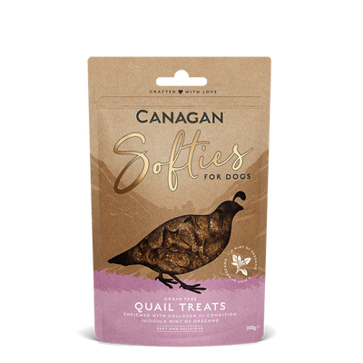 Canagan Softies Grain-Free Quail Dog Treats 200g