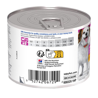 Hill's Science Plan Small and Mini Adult Dog Mousse - 12x200g
