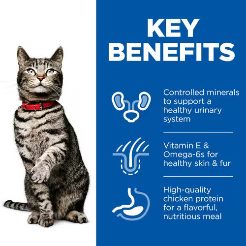 Hills Science Plan Urinary Health Adult Cat Food with Chicken