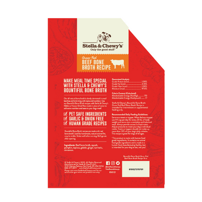 Stella & Chewy's Bountiful Bone Broth Grass Fed Beef Recipe - 16 oz