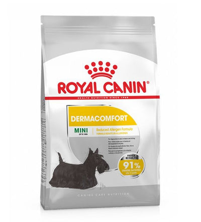 Royal Canin Canine Care Nutrition Mini Dermacomfort Dry Dog Food 3 KG