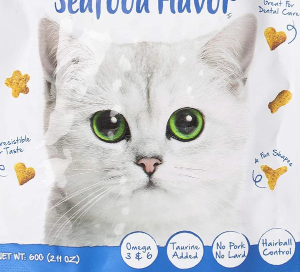 Kitty Crunch Seafood Flavor (60g)