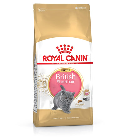 Royal Canin  Feline Breed Nutrition British Shorthair Kitten Dry Food 2 KG