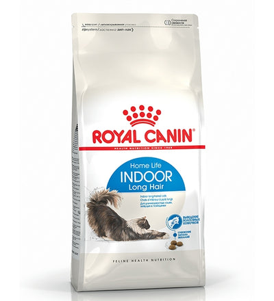Royal Canin Feline Health Nutrition Indoor Long Hair Cat Dry Food 2 KG