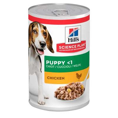 Hill's Science Plan Puppy Food with Chicken - 12x370g